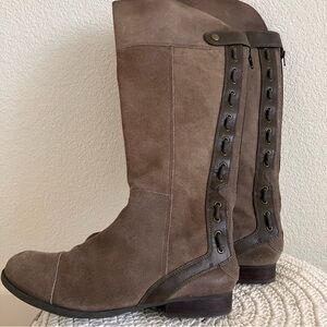 Jessica Simpson Brown Bombai zippered boots size 40 used